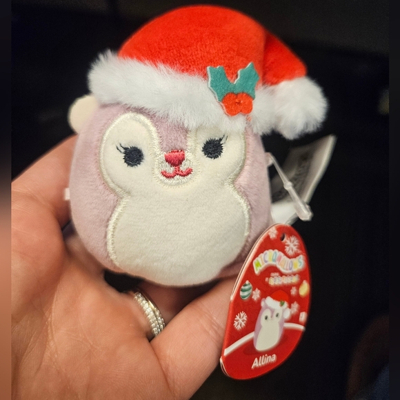 Squishmallows Other - NWT Squishmallows Allina Chritmas Holiday Micromallow